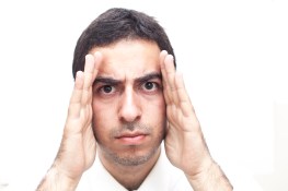 Blinkered Businessman